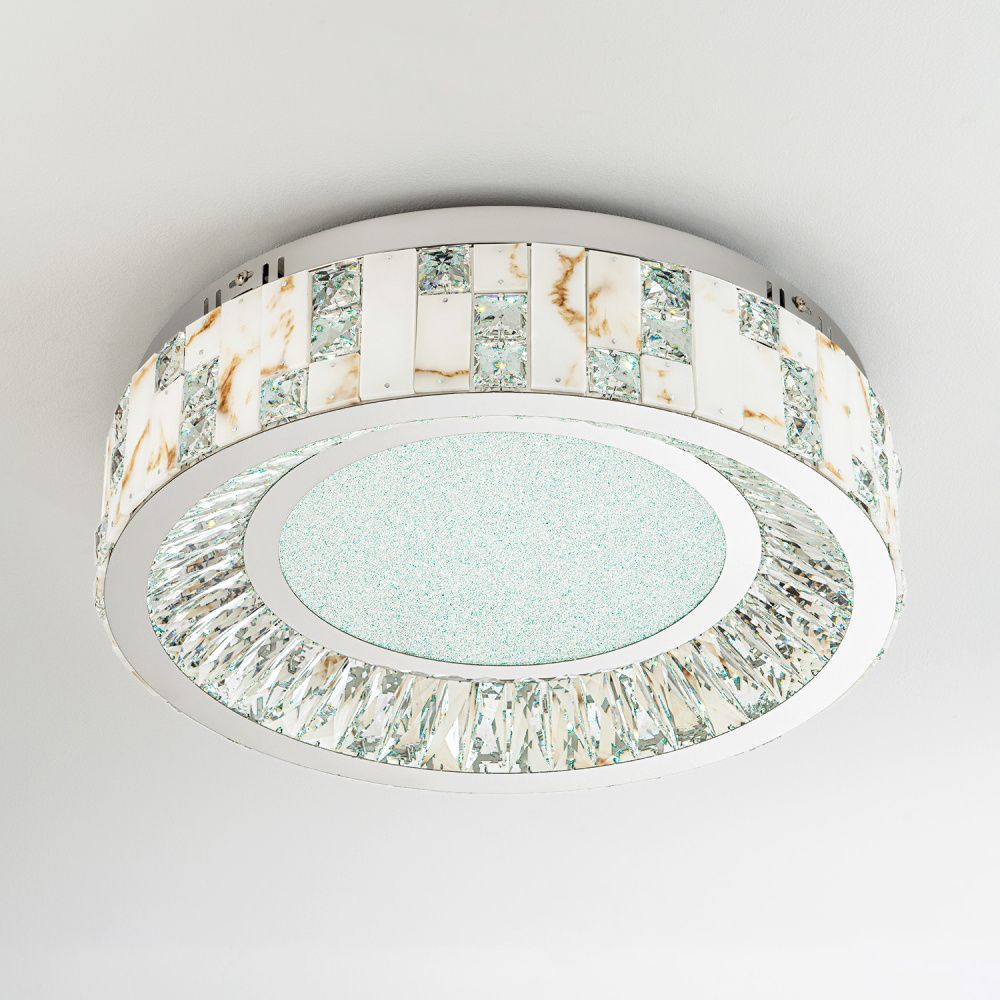 Светильник *50*13,1 см, LED*60W, 3000-6000K, Modelux  ML.2400.500 CR, Хром