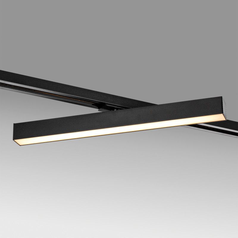 Светильник на шине 40,5*3,5*-3,5 см, *LED*30W, 3000K, Lightstar Lilla 202137, черный