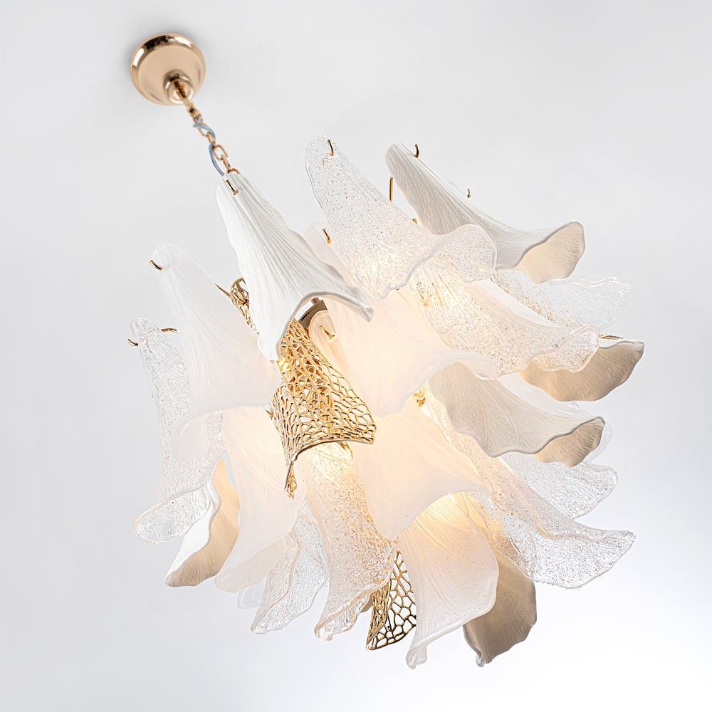 Подвесная люстра 60*62/120 см, 10*Е14 MODELUX premium ML.6777.10P GD золото