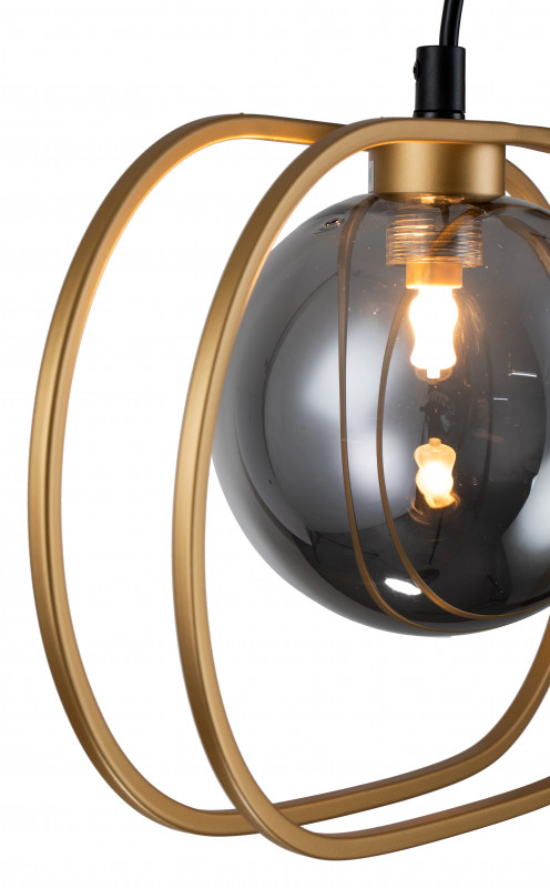 Подвесной светильник 300*120*205/1740 мм, 1*G9 золото Indigo Spazio V000160, 11017/1P Gold