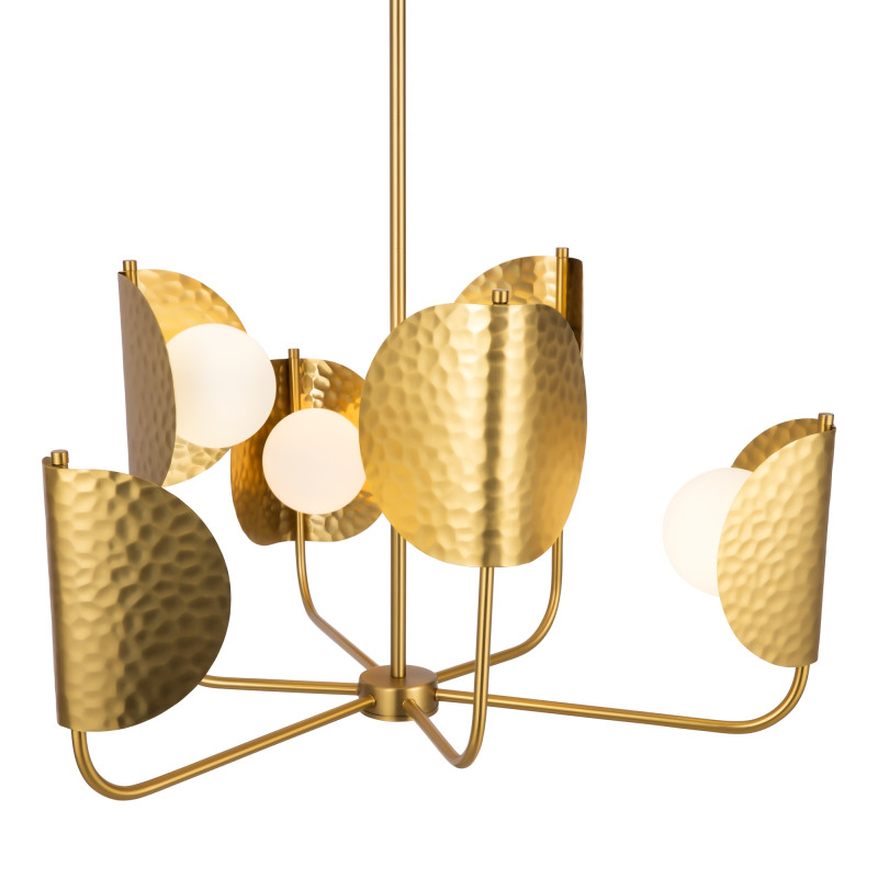 Подвесной светильник  75*78*78 см, G9 6 40W, К, Латунь Maytoni Tropic MOD164PL-06BS