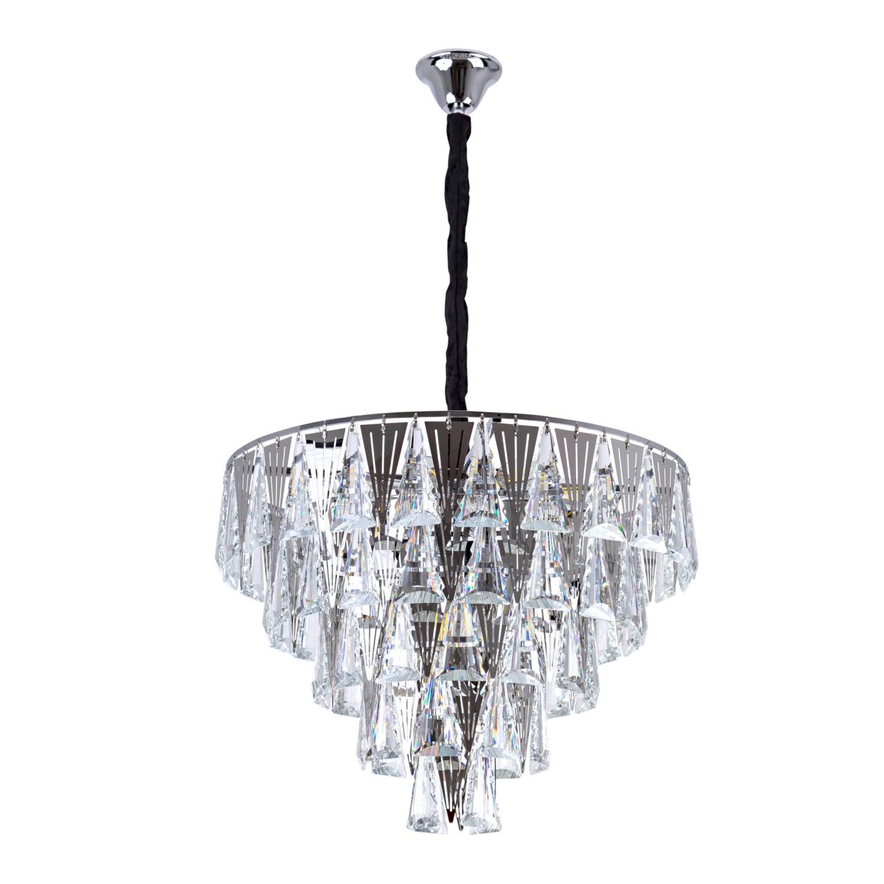 Подвесная люстра 50*50*87 см, Е14 11x40W, Хром MODELUX ML.313.11 CR