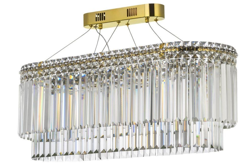 Люстра подвесная **30 см, Led лента*LED*100W, 3000/6000K, Arti Lampadari Ovindoli Gold Ovindoli L 1.5.80X30.101 G, Золото