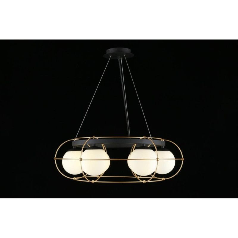 Подвесная люстра 60*50-130 см, 6*G9, 5W, Aployt Mahot APL.317.03.06, золотой