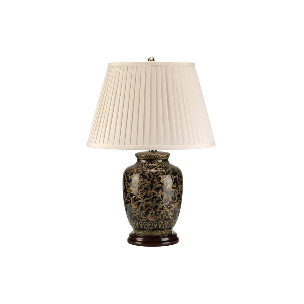 Настольная лампа *41*60 см, E27*60W, Natural Concepts Elstead Lighting Morris (El) HK-SPYRE6C-MMB, черный, латунь