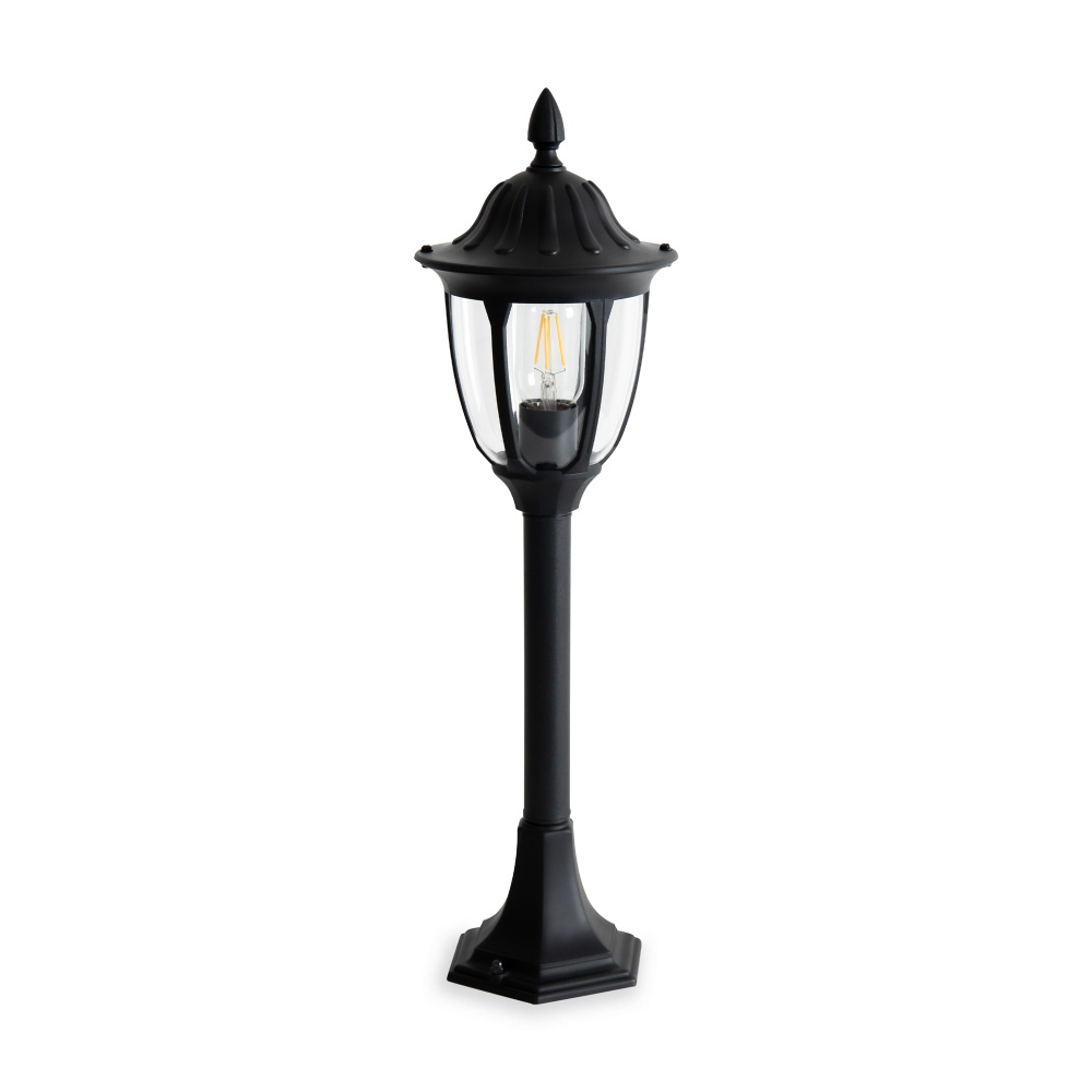 Ландшафтный светильник 16*16*-56 см, 1*E27*13W, Voltega  VGL7305FL-01B, Черный