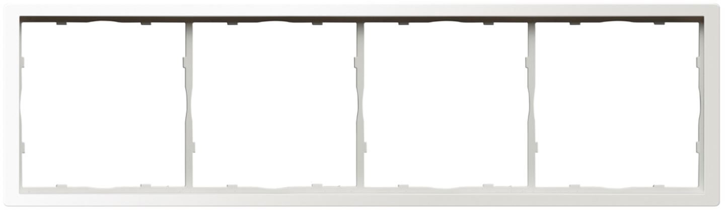 Donel R98 матовый белый рамка 4-я, серия DA DA21433