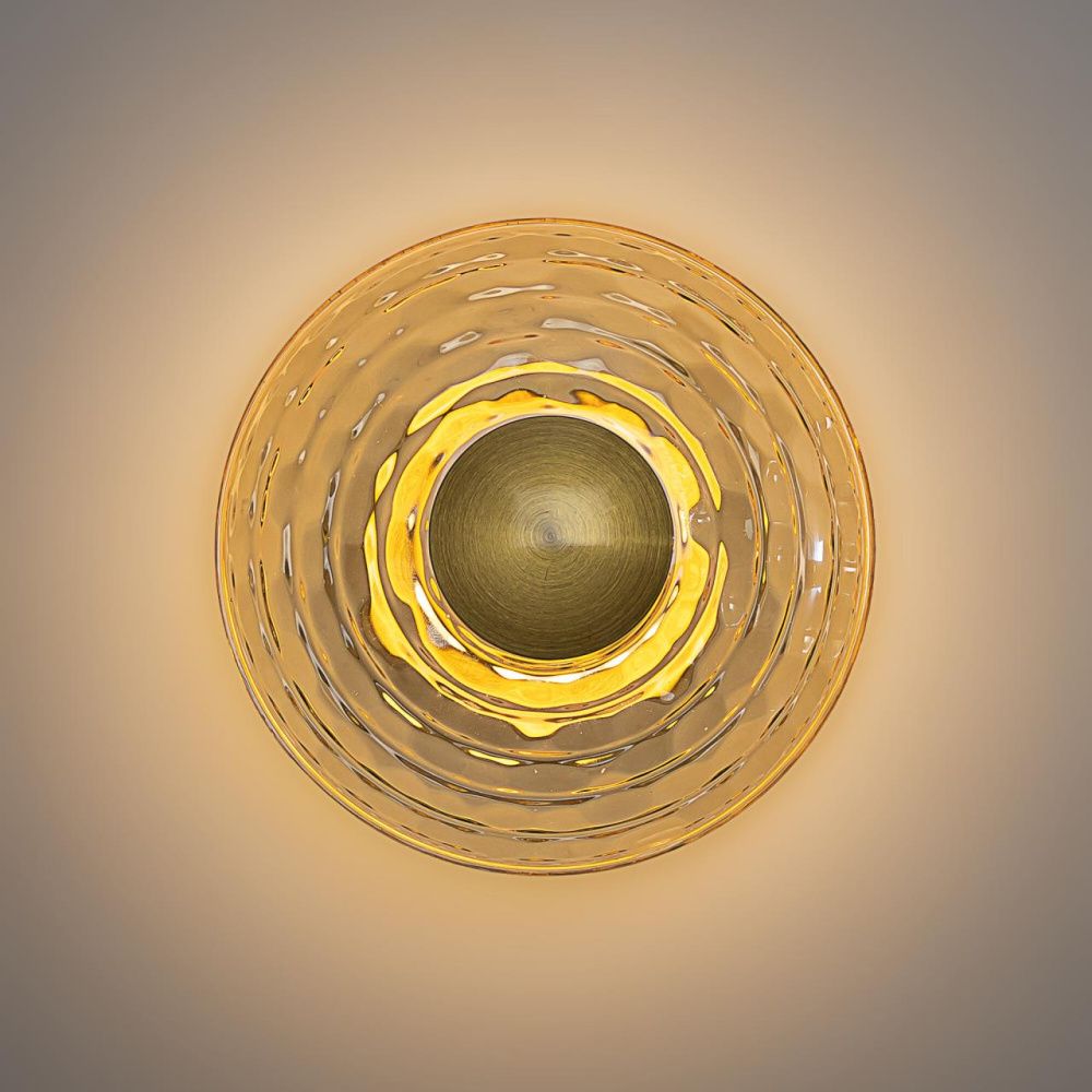 Светильник 15 см, 6W, 3000K, Citilux JANTAR CL240313, латунь