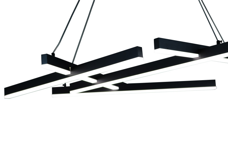 Подвесная люстра 100*120 см, LED, 80W, 3000K-6000K Zortes Aven ZRS.01243.03, черный