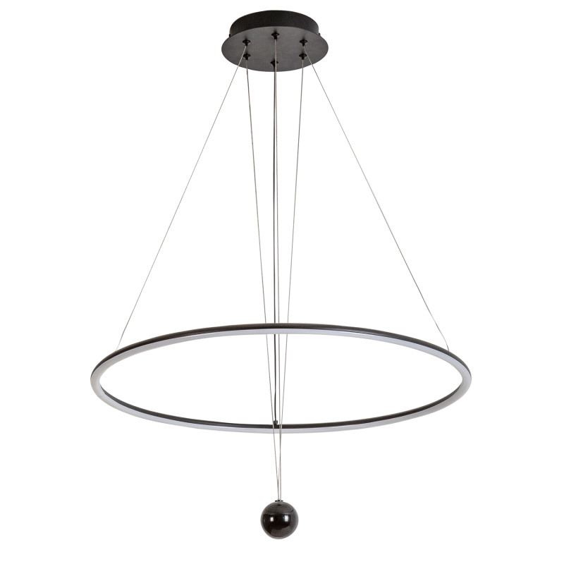 Подвесная люстра 60*150 см, 228W, Favourite Spillet 4588-6P черный