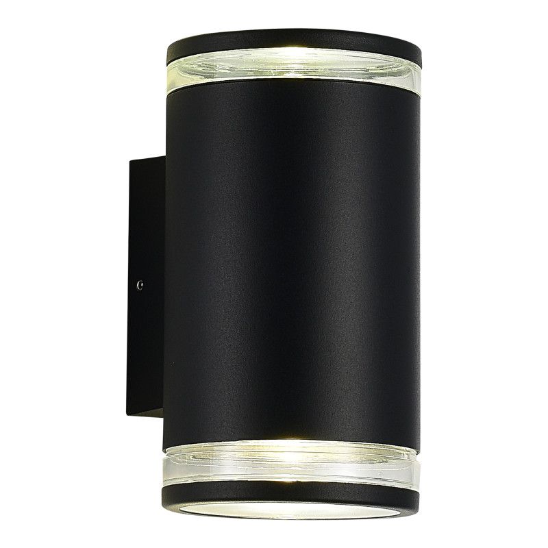 Светильник настенный 12,2*10*18 см, 2*GU10*50W, ST-Luce Tubo SL9009.401.02, черный