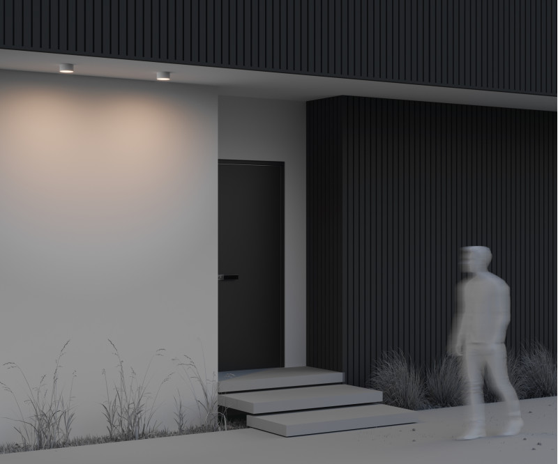 Светильник 12 см, LED 15W, 3000К, Белый Maytoni Zon IP O430CL-L15W3K