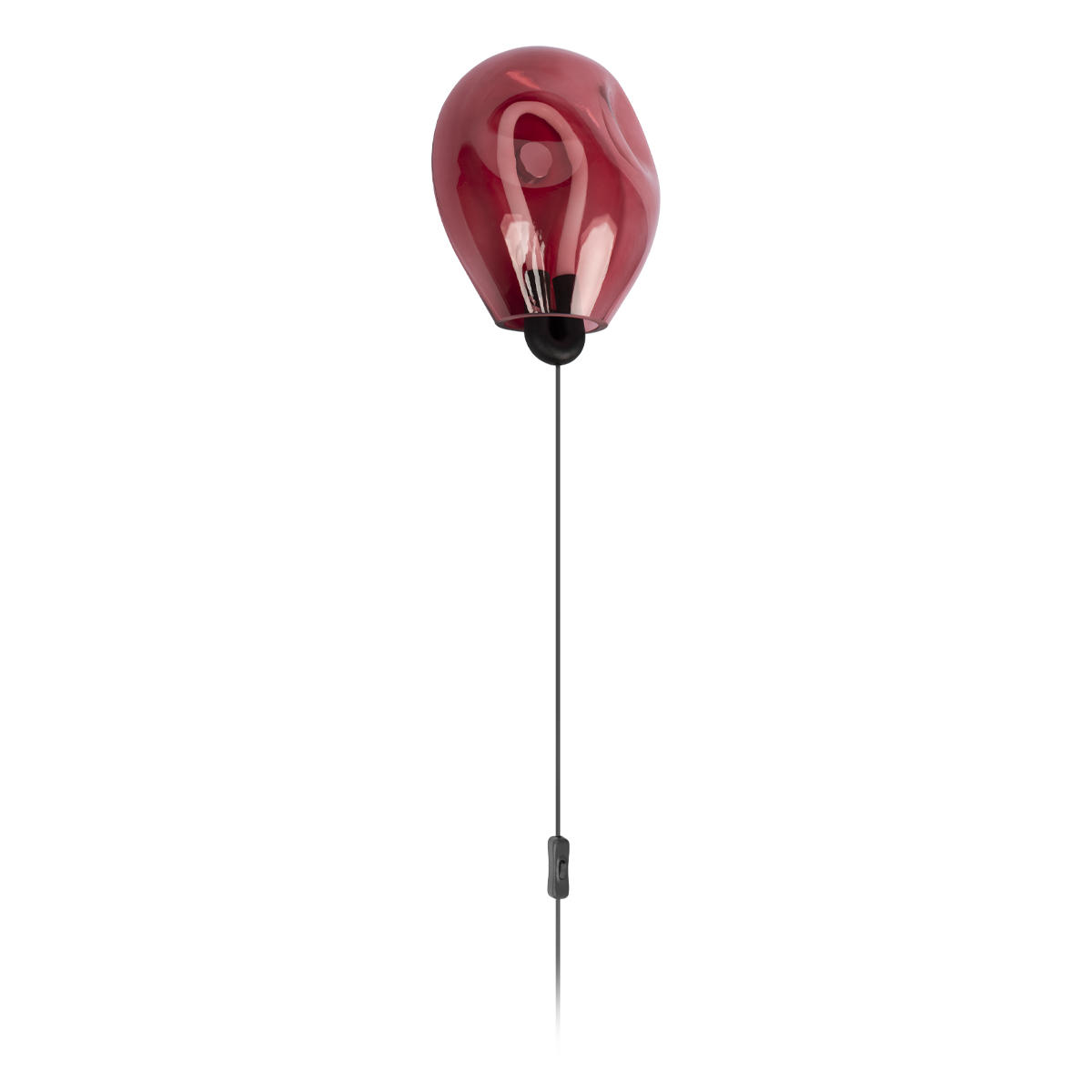 Настенный светильник 23*30 см, 1*LED*7W 3000K LOFT IT Joy 10291 Red черный