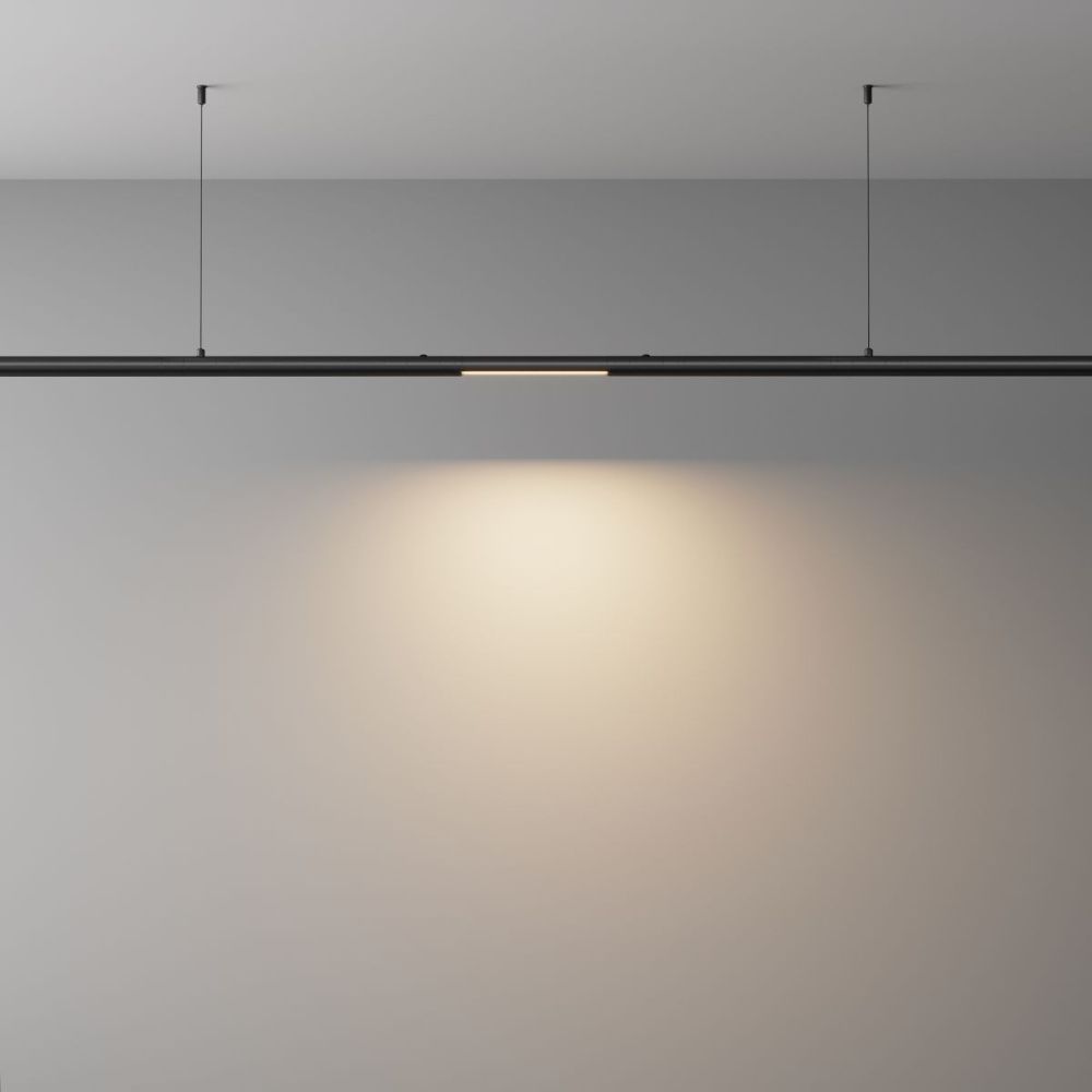 Модульный светильник 28 см, 6W, 3000K, Maytoni Basis C147CL-L300-6W3K-B, черный