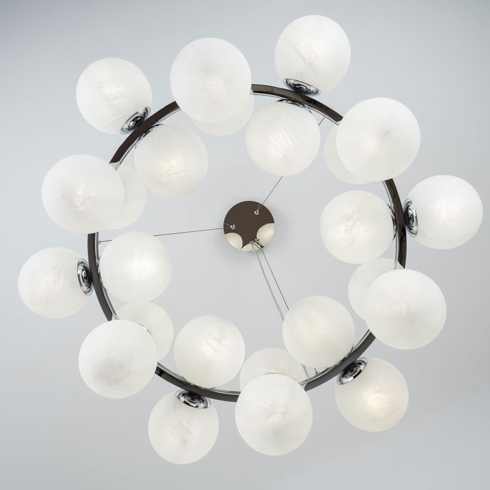 Подвесной светильник 85*80/120 см, 24*Е14 MODESTYLE MS.6117.24 CR хром