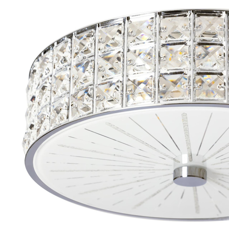 Светильник 31 см, 48W, 3000-5500K, Citilux CL32413G1, хром