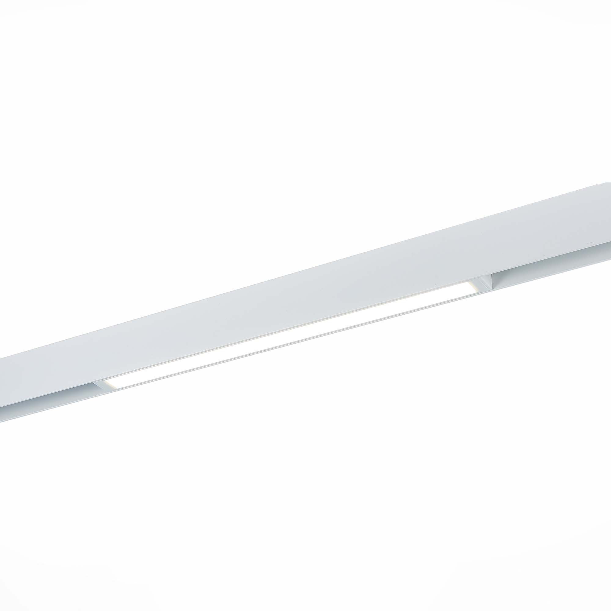 Трековый светильник 41*2,5*4,1 см, 1*LED*18W 3000K ST LUCE Skyline 220 ST657.536.18 белый