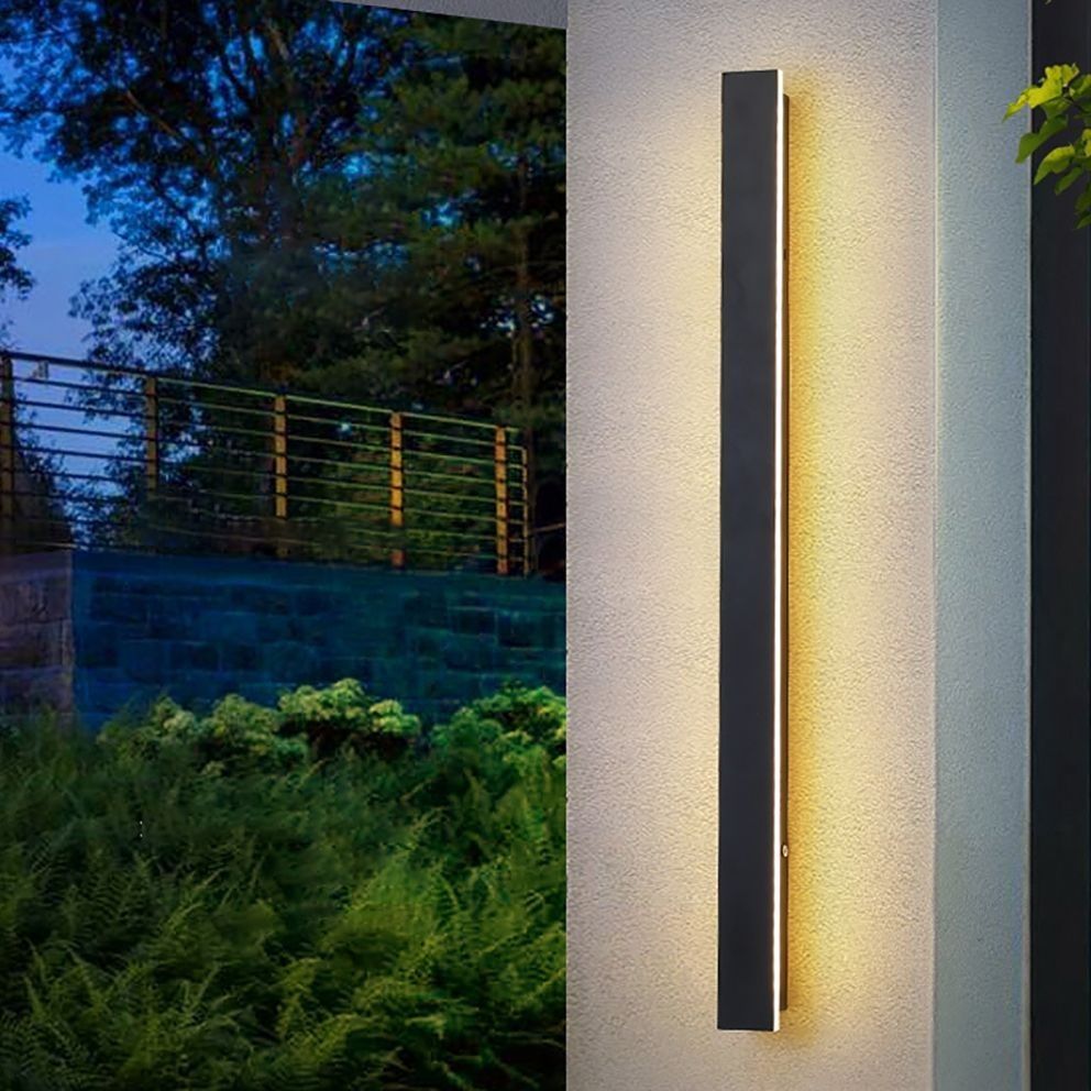 Светильник SPF-4397 BLACK/ЧЕРНЫЙ D2000*60/H40/2/LED/32W/5000-5500К IP65 LINER BLACK нержавеющая сталь SPF23-12