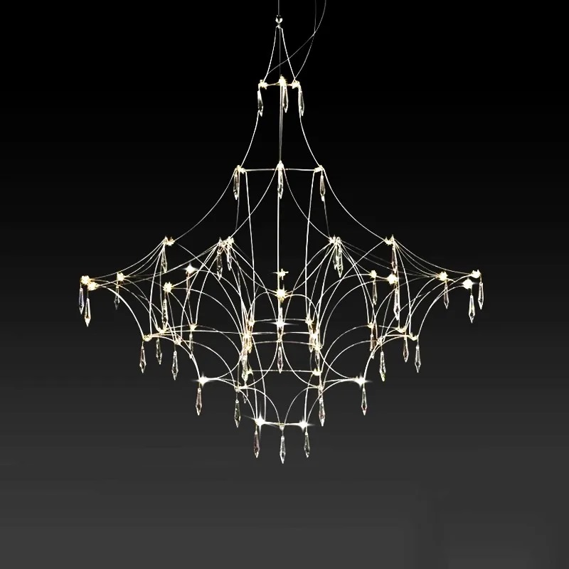 Светильник ElegantLight DZN-12599 ЧЕРНЫЙ D600/H1200/./LED/.65W/3000K SELENA 24-03