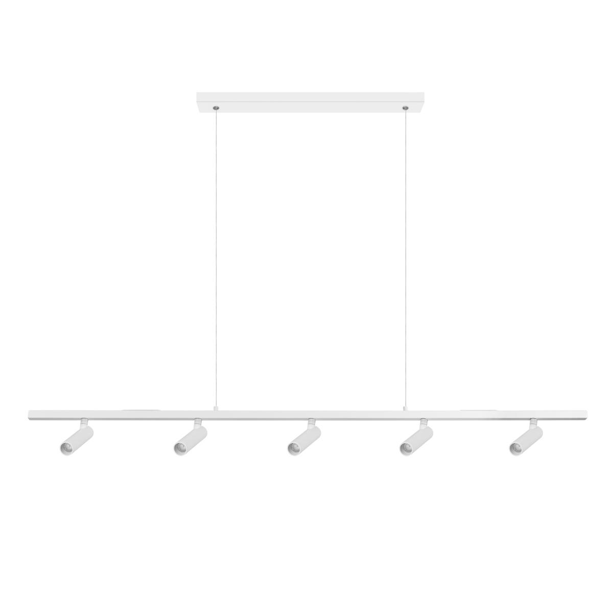 Подвесной светильник 110*1*160 см, 5*LED*3W 3200K LOFT IT Sign 10260/5 White белый