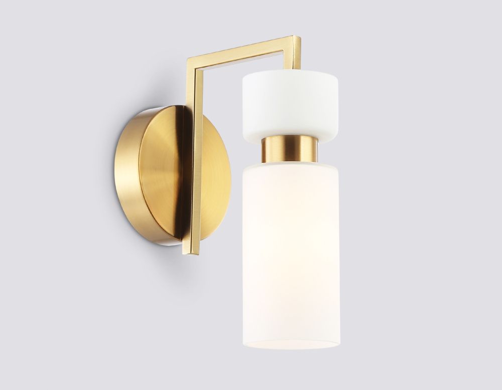 Бра 15*10*21- см, 1*E14*40W, K, Ambrella Light High Light LH56130, латунь