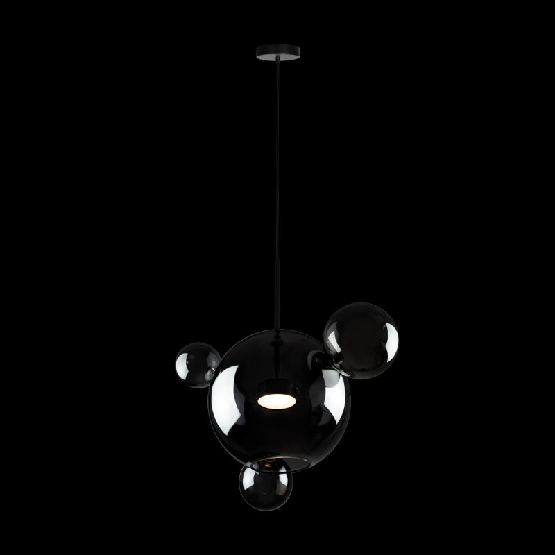 Светильник подвесной LOFT IT LED Bolle 2029-P4, 10W LED, 3000K, черный