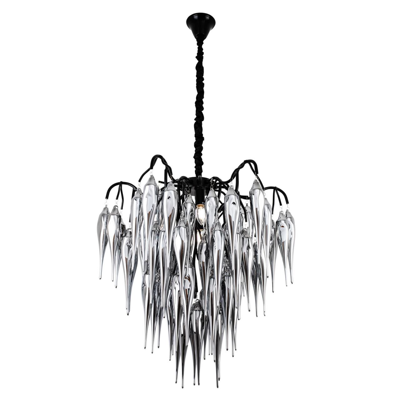 Подвесная люстра 70*68/120 см, 6*Е14 MODESTYLE MS.2115.700 BK черный