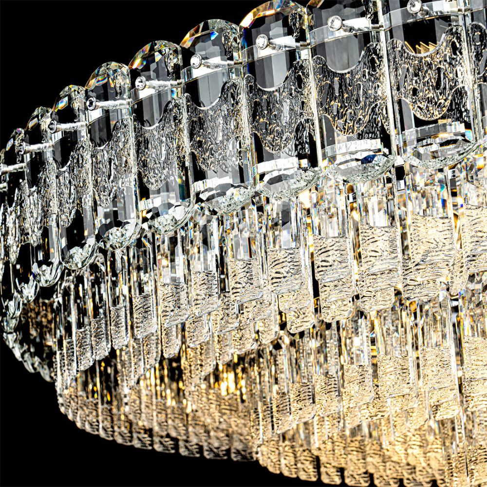 Люстра 100 см, 22*Е14*40W, Modelux  ML.7092.1000 CR, Хром