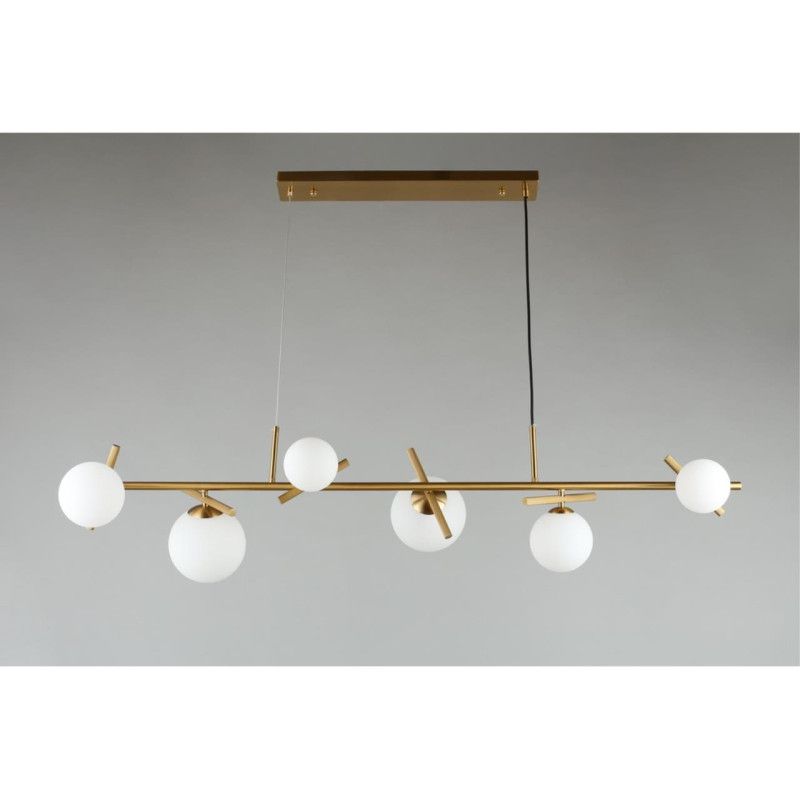 Подвесная люстра 130*35*60-140 см Aployt Penelopa APL.643.13.06,