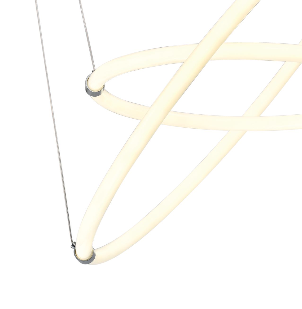 Светильник подвесной 60/40 см, LED 96W 4000K хром Zortes Blasy ZRS.57793.96