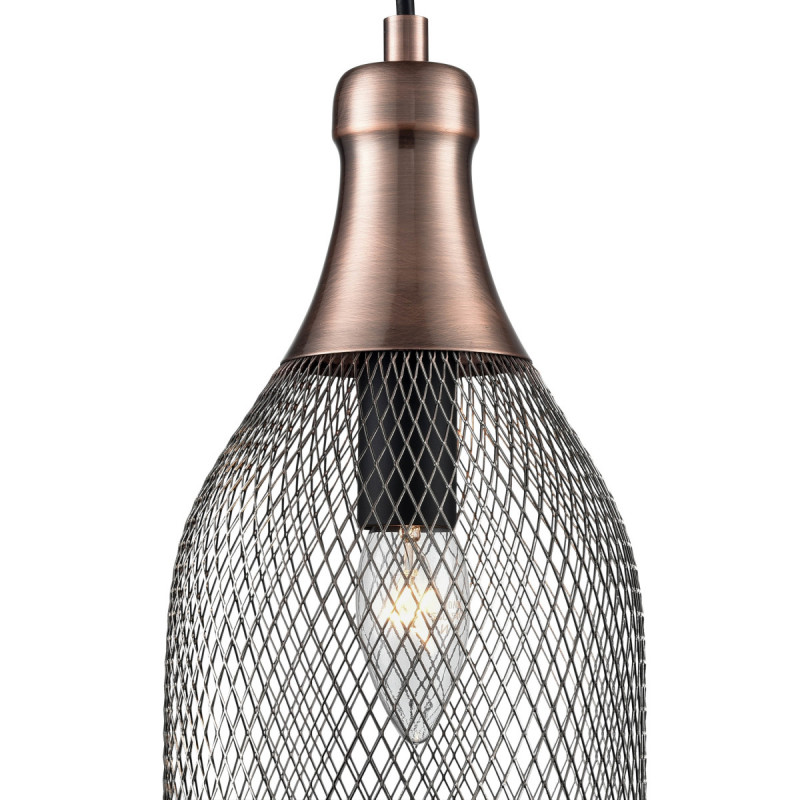 Подвесной светильник  14*189 см, 1*E14 черный Vele Luce Maestro VL6512P31
