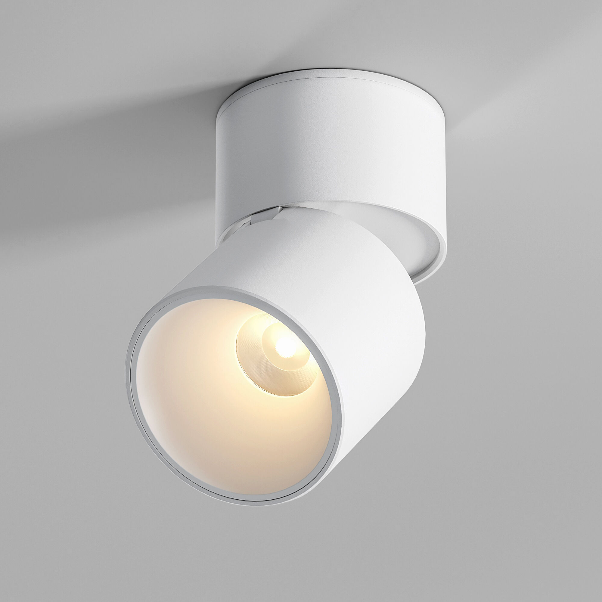 Светильник потолочный светодиодный 7 см, 9W, 3000K, Elektrostandard Rolly 25112/LED, белый 