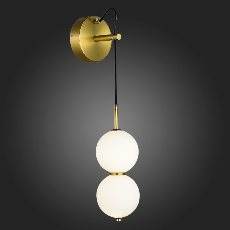 Бра 12 см, 7W, 4000K ST LUCE ODE SL6112.201.07 Золотистый