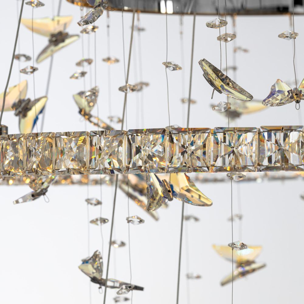 Светильник 80 см, 180W, 3000-5500K, Citilux ETERA CL322090 LED, хром