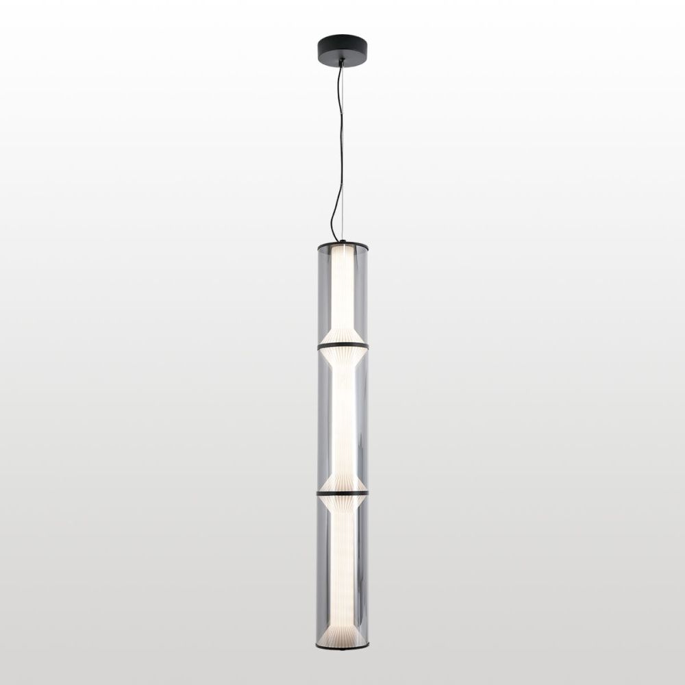 Подвесной светильник 12 см, 25W, 4000K, Lussole LSP-4040, черный