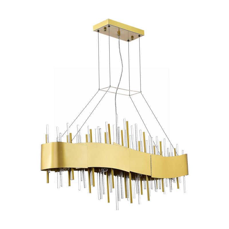Люстра 100 см ST LUCE OLVERA SL1633.213.08 Матовое золото