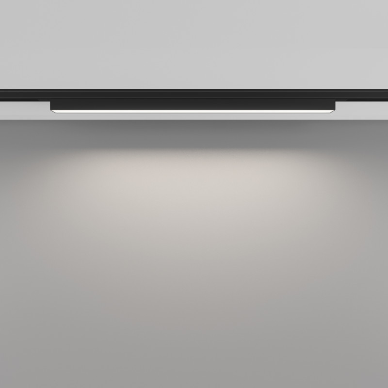 Трековый магнитный светильник 45 см, 12W, 4000K, Maytoni Basis TR192-1-12W4K-B, черный