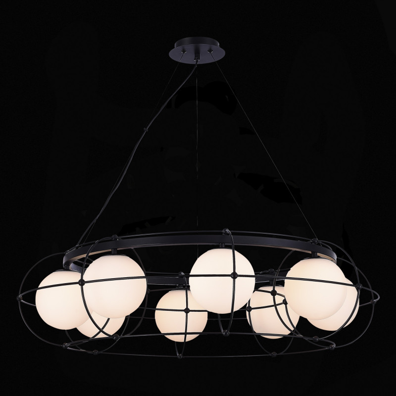 Люстра подвесная 92 см, ST LUCE BEATA SL1189.403.08 Черный