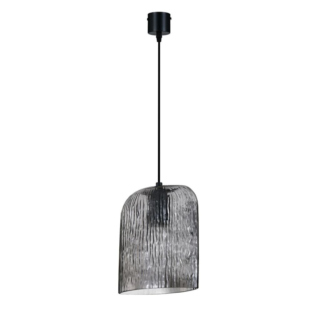 Подвесной светильник 18.5 см, Indigo Pioggia 11073/1P Smoke V000612, черный