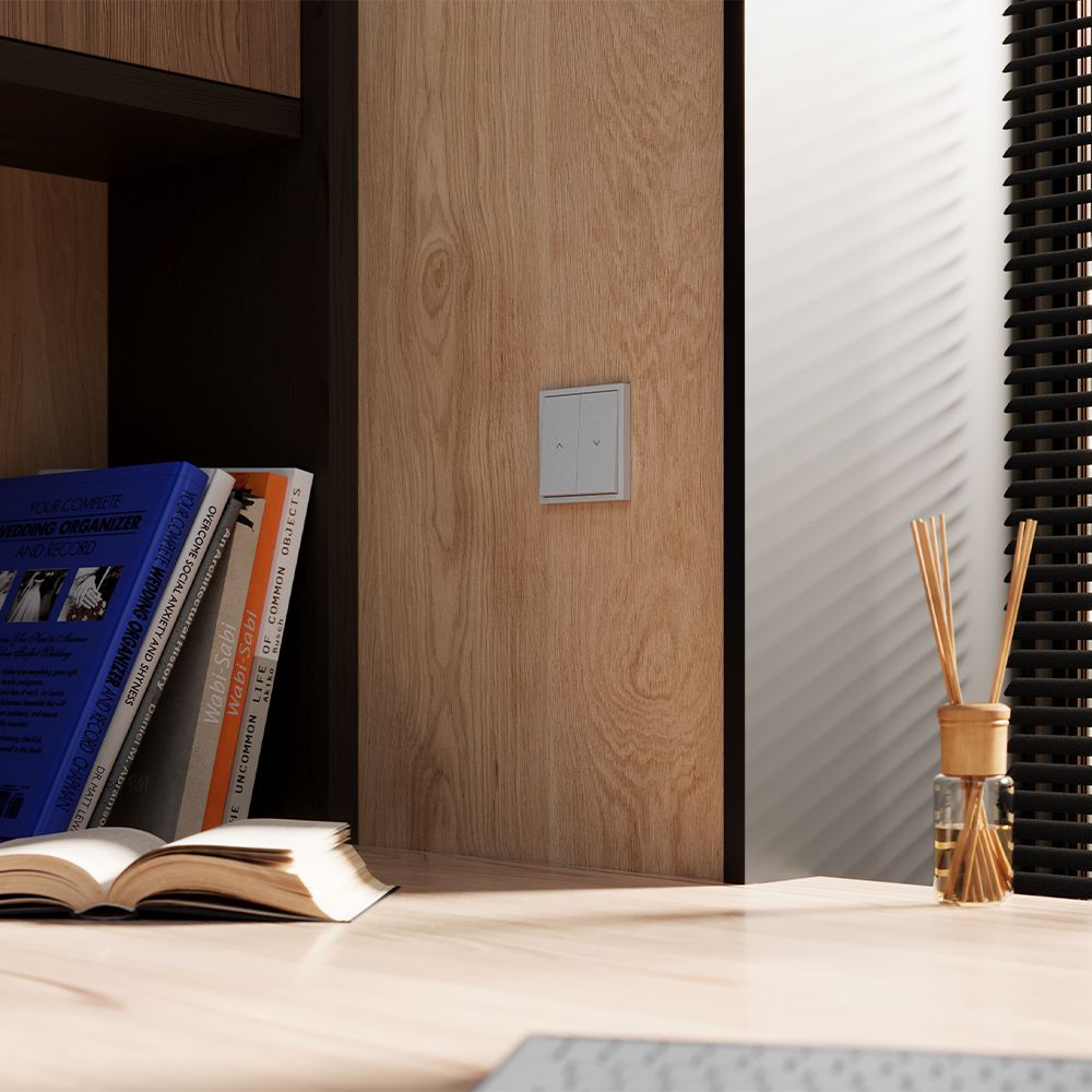 Клавиши для выключателя жалюзи, S70, серый Voltum VLS002516