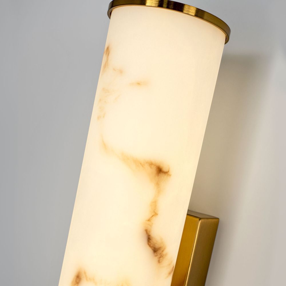 Настенный светильник 40 см, 10W, 4200K, MODESTYLE MS.218.400 BS, латунь