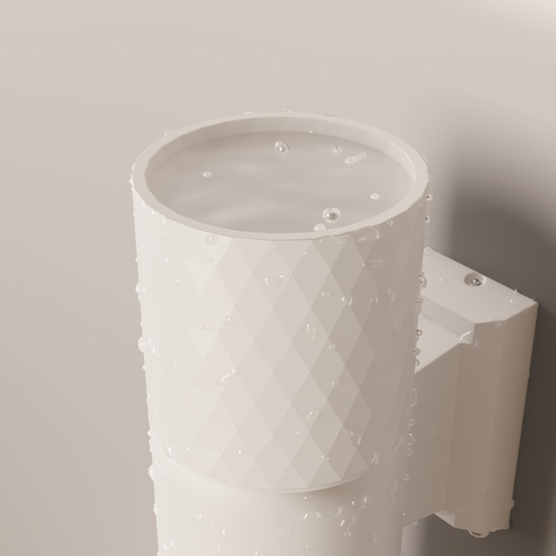 Светильник настенный 6,5*6,5*19 см, 2*GU10, 100W, Maytoni Bowery O583WL-02W белый