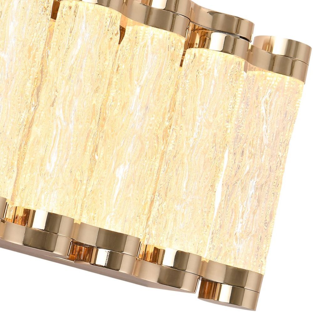 Светильник настенный 35 см, 30W, 3000K, Stilfort 4049/03/01W, золото