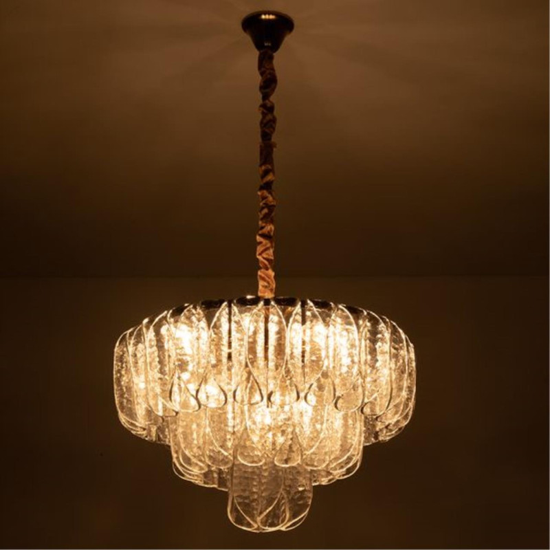 Люстра 60*40 см, 12 E14*40W,  К, Arte Lamp Evelyn A4073LM-12PB, Полированная Медь