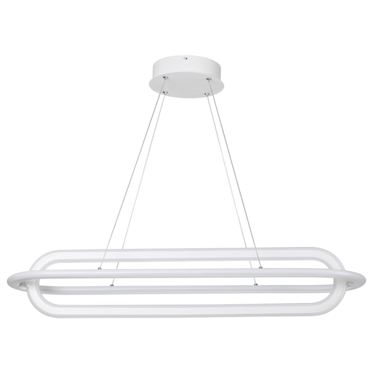 Светильник диммируемый, пульт ДУ 90*25*200 см, LED 116 W, 4000К Белый Novotech Over 359172 IP20