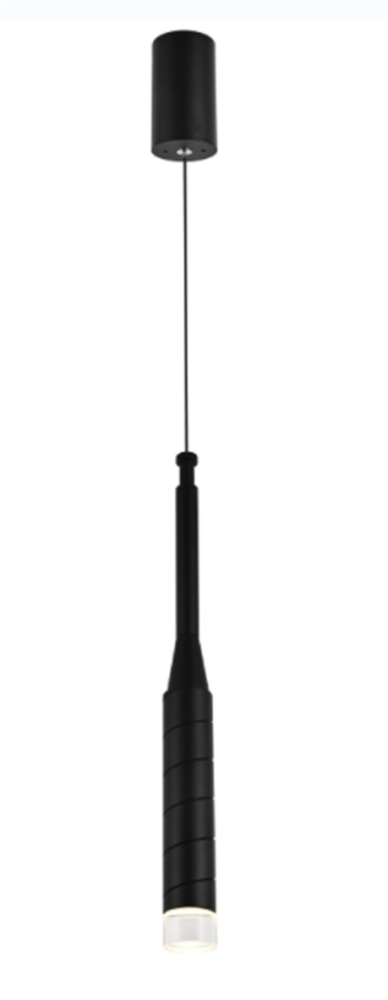Светильник Ø30 x H300, мм, 5W, BLACK (Черный) Rilon 1091B BLACK