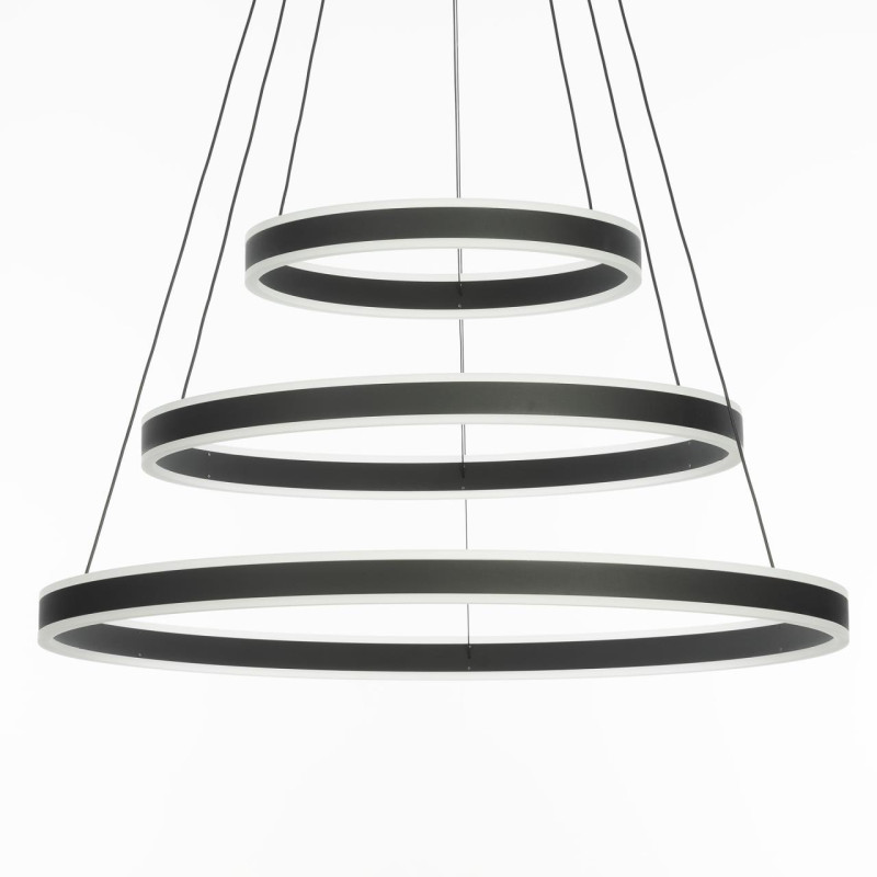 Люстра 80*120 см LED*195 W, 3000 / 5500 К Citilux Дуэт Черный CL719681