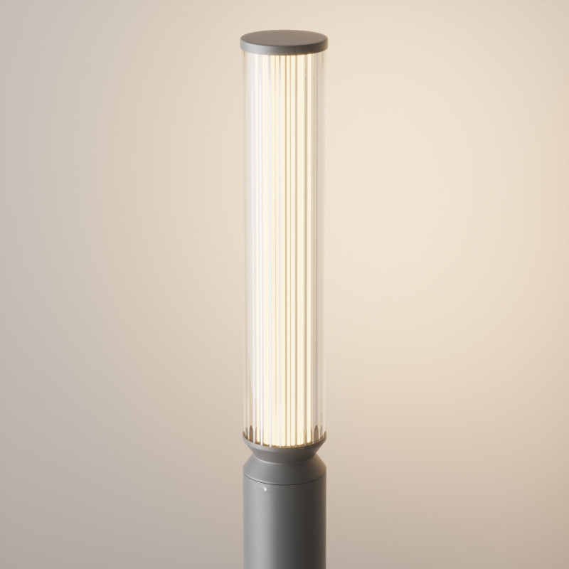 Садово-парковый светильник 7,5*78,5 см, LED, 12W, 3000К, Maytoni Lit O593FL-L12GF3K серый