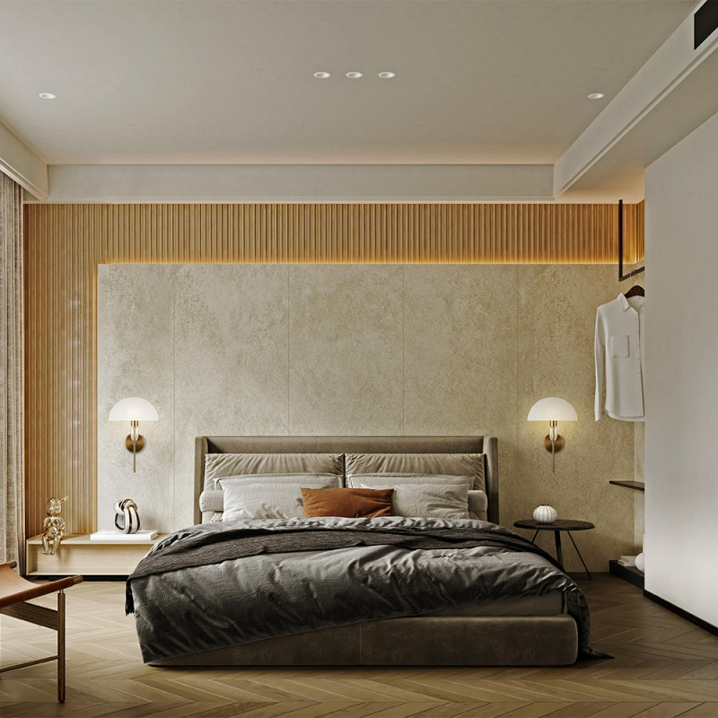 Светильник 45 см, Maytoni Z034WL-01BS, латунь