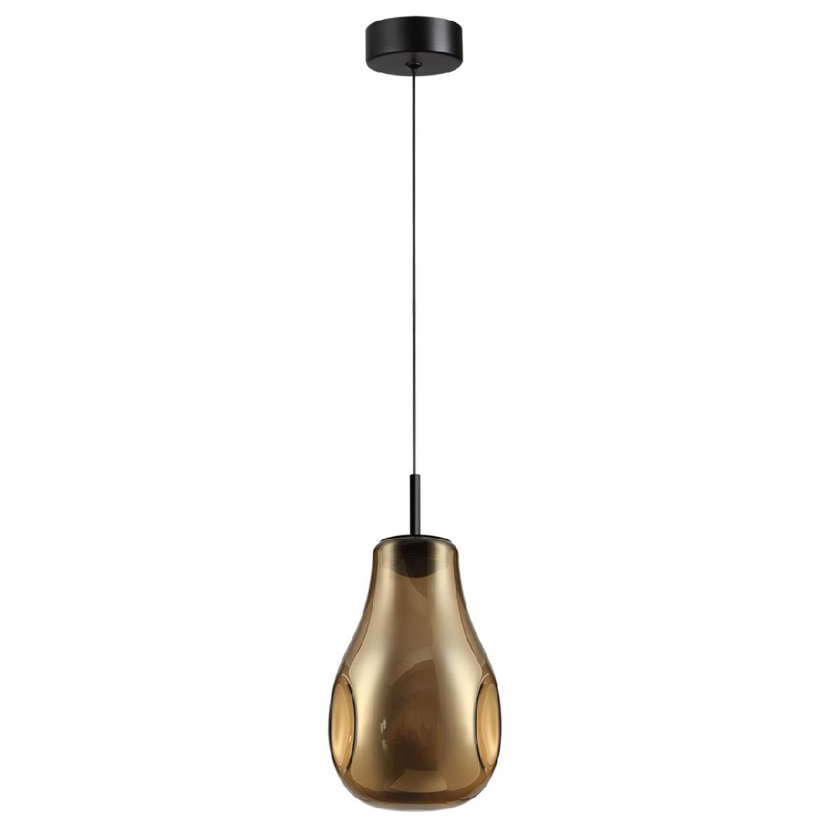 Подвесной светильник 13 см, 4W, 4000K, Odeon Light Pendant Nave 5098/4LA, черный